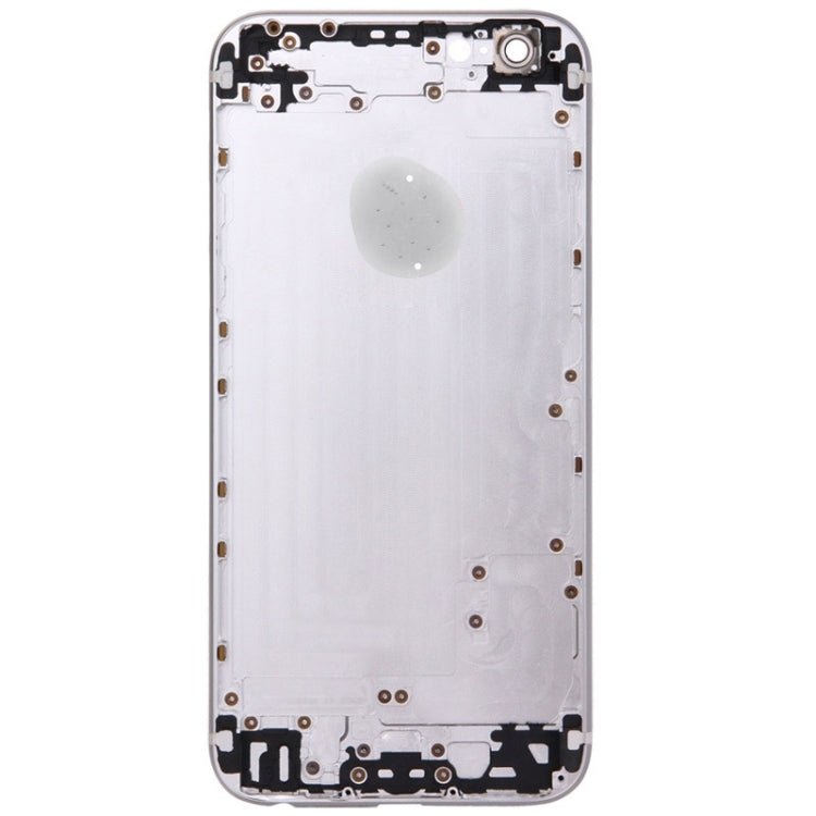 Full Assembly  Housing Cover for iPhone 6 Plus, Including Back Cover & Card Tray & Volume Control Key & Power Button & Mute Switch Vibrator Key(Silver)