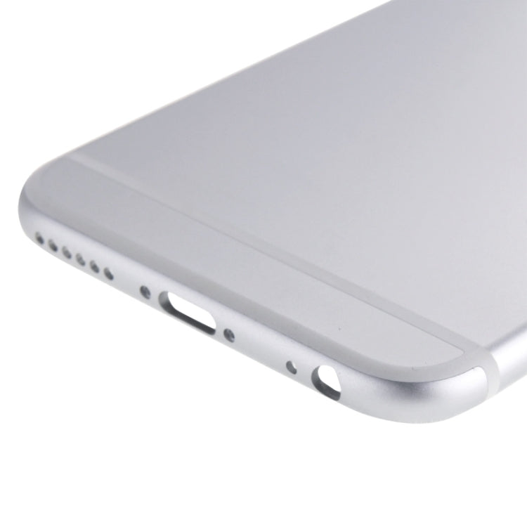 Full Assembly  Housing Cover for iPhone 6 Plus, Including Back Cover & Card Tray & Volume Control Key & Power Button & Mute Switch Vibrator Key(Silver)
