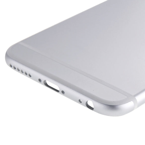Full Assembly  Housing Cover for iPhone 6 Plus, Including Back Cover & Card Tray & Volume Control Key & Power Button & Mute Switch Vibrator Key(Silver)