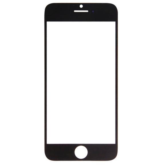 Front Screen Outer Glass Lens for iPhone 6 Plus(Black)