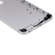 6 in 1 for iPhone 6 Plus (Back Cover + Card Tray + Volume Control Key + Power Button + Mute Switch Vibrator Key + Sign) Full Assembly Housing Cover(Silver)
