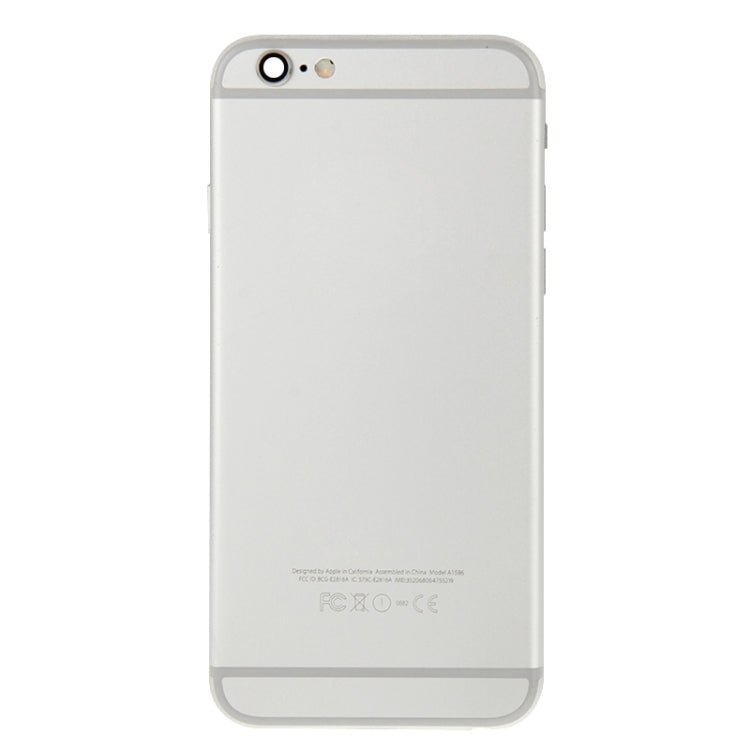 Full Housing Back Cover for iPhone 6 Plus(Silver)