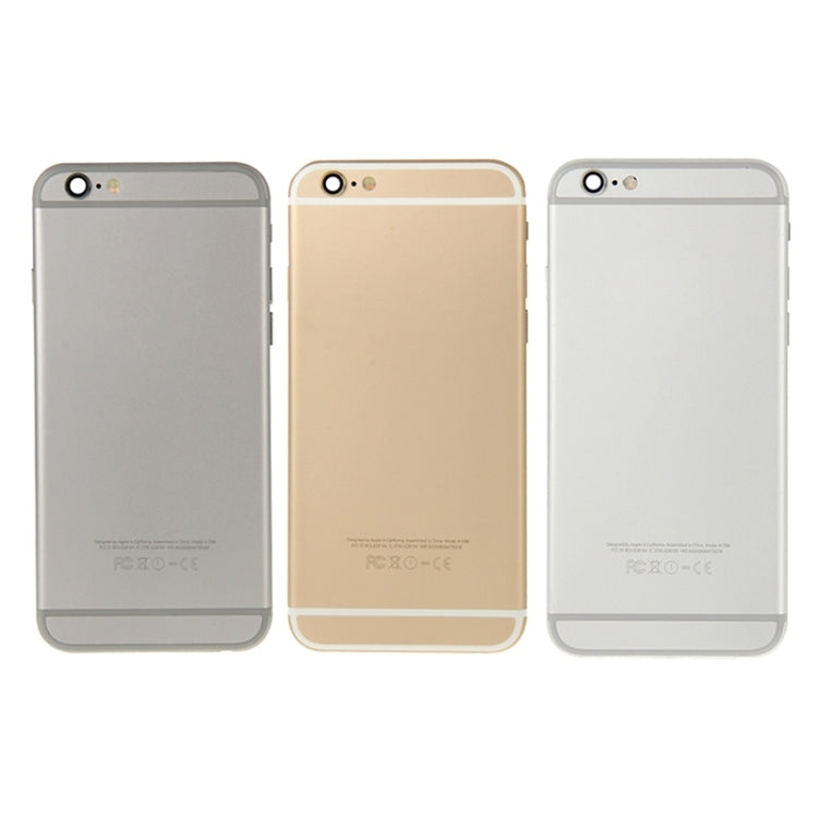 Full Housing Back Cover for iPhone 6 Plus(Grey)