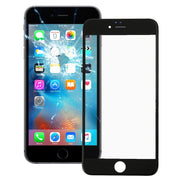 Front Screen Outer Glass Lens with Front LCD Screen Bezel Frame for iPhone 6s(Black)