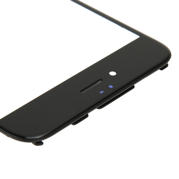 Front Screen Outer Glass Lens with Front LCD Screen Bezel Frame for iPhone 6s(Black)