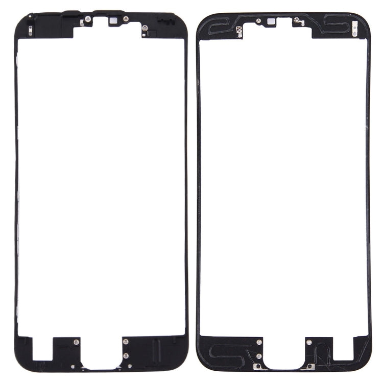 Front Housing LCD Frame for iPhone 6s (Black)