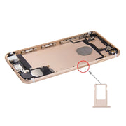 Battery Back Cover Assembly with Card Tray for iPhone 6s(Gold)