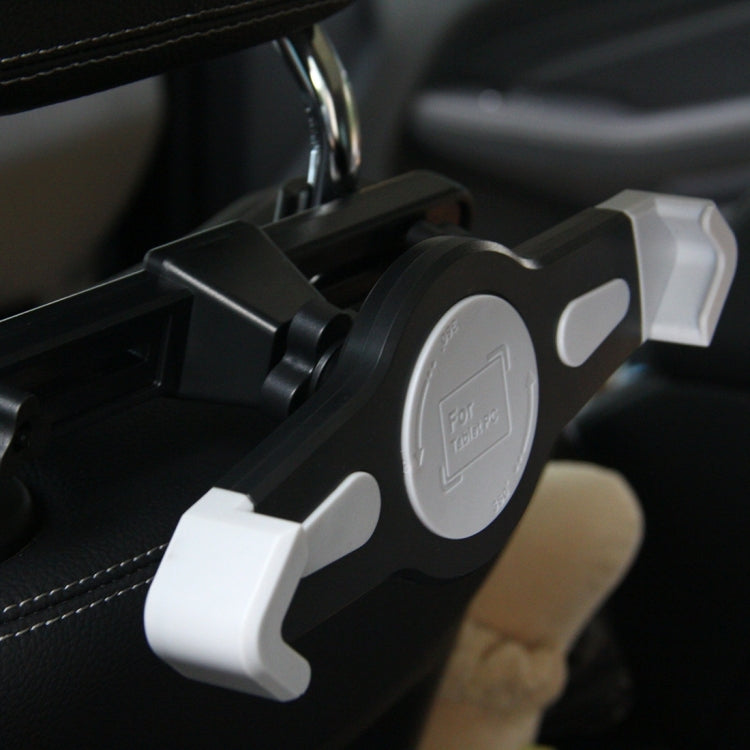 Universal 360 Degrees Rotation Car Headrest Mount Holder, For iPad, Samsung, Lenovo, Sony and Other Tablet PC(Black)