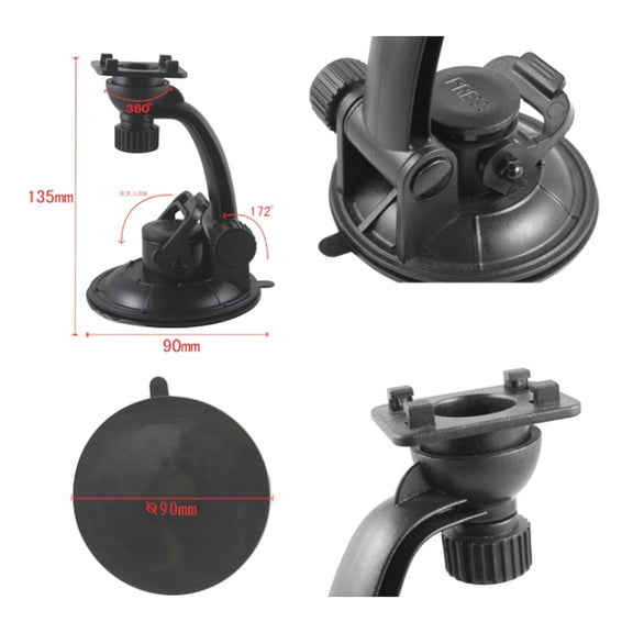 Car Mount Holder Kit Stand For iPad 4，New iPad (iPad 3) / iPad 2 ,iPad ,iPad mini 1 / 2 / 3，Galaxy TAB(Black)