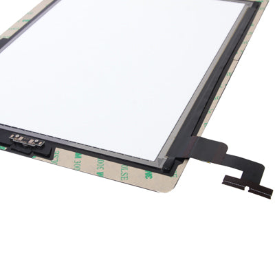 Touch Panel (Controller Button + Home Key Button PCB Membrane Flex Cable + Touch Panel Installation Adhesive) for iPad 2 / A1395 / A1396 / A1397 (Black)