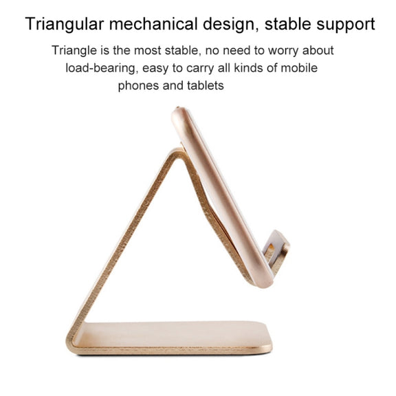 Aluminum Stand Desktop Holder for iPad, iPhone, Galaxy, Huawei, Xiaomi, HTC, Sony, and other Mobile Phones or Tablets(Black)