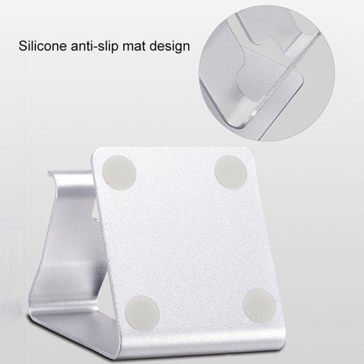 Aluminum Stand Desktop Holder for iPad, iPhone, Galaxy, Huawei, Xiaomi, HTC, Sony, and other Mobile Phones or Tablets(Black)