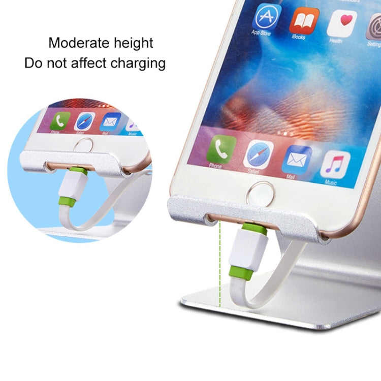 Aluminum Stand Desktop Holder for iPad, iPhone, Galaxy, Huawei, Xiaomi, HTC, Sony, and other Mobile Phones or Tablets (Red)