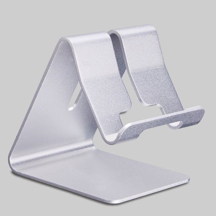 Aluminum Stand Desktop Holder for iPad, iPhone, Galaxy, Huawei, Xiaomi, HTC, Sony, and other Mobile Phones or Tablets(Silver)