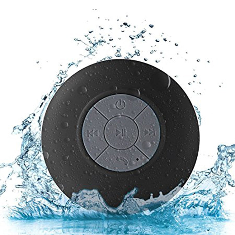 BTS-06 Mini Water-resistant IPX4 Bluetooth V2.1 Speaker, Support Handfree Function(Black)