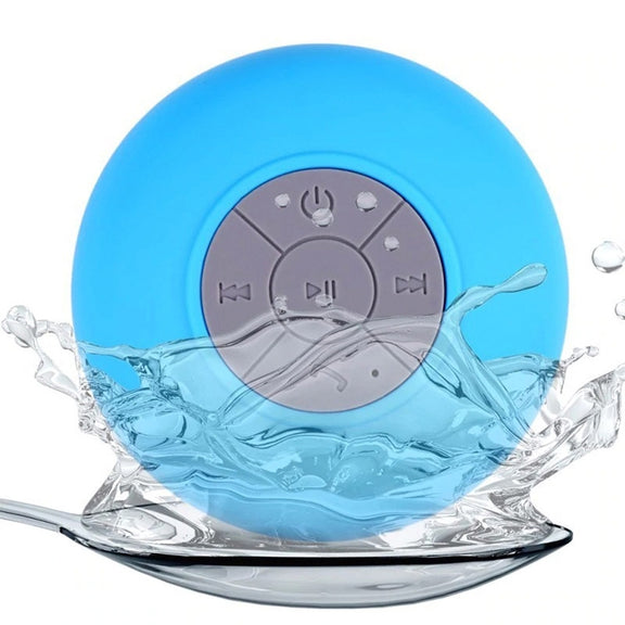 BTS-06 Mini Water-resistant IPX4 Bluetooth V2.1 Speaker, Support Handfree Function(Blue)