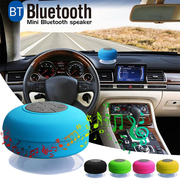 BTS-06 Mini Water-resistant IPX4 Bluetooth V2.1 Speaker, Support Handfree Function(Blue)
