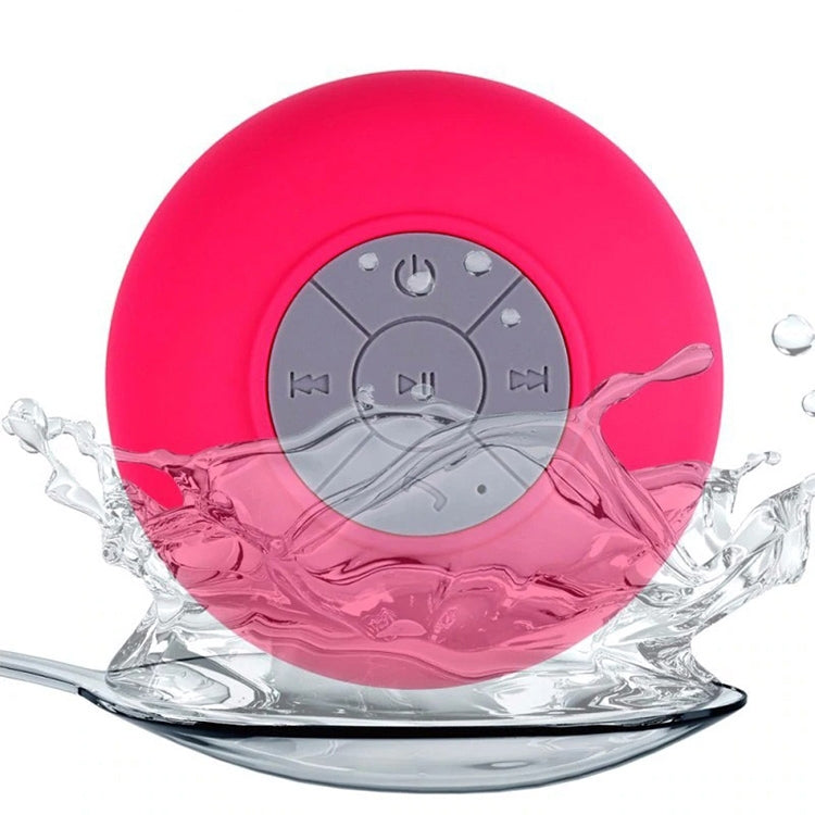BTS-06 Mini Water-resistant IPX4 Bluetooth V2.1 Speaker, Support Handfree Function(Magenta)