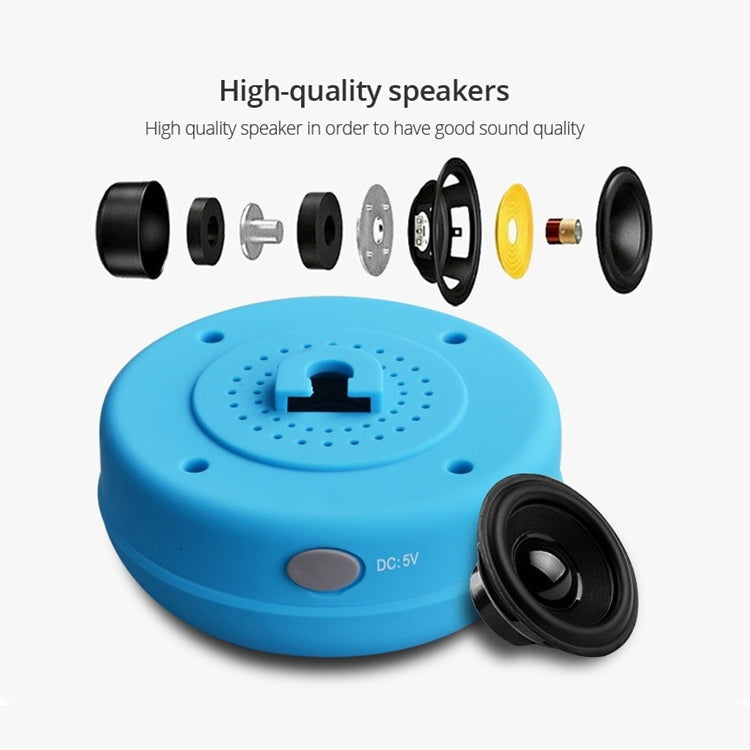 BTS-06 Mini Water-resistant IPX4 Bluetooth V2.1 Speaker, Support Handfree Function(Magenta)