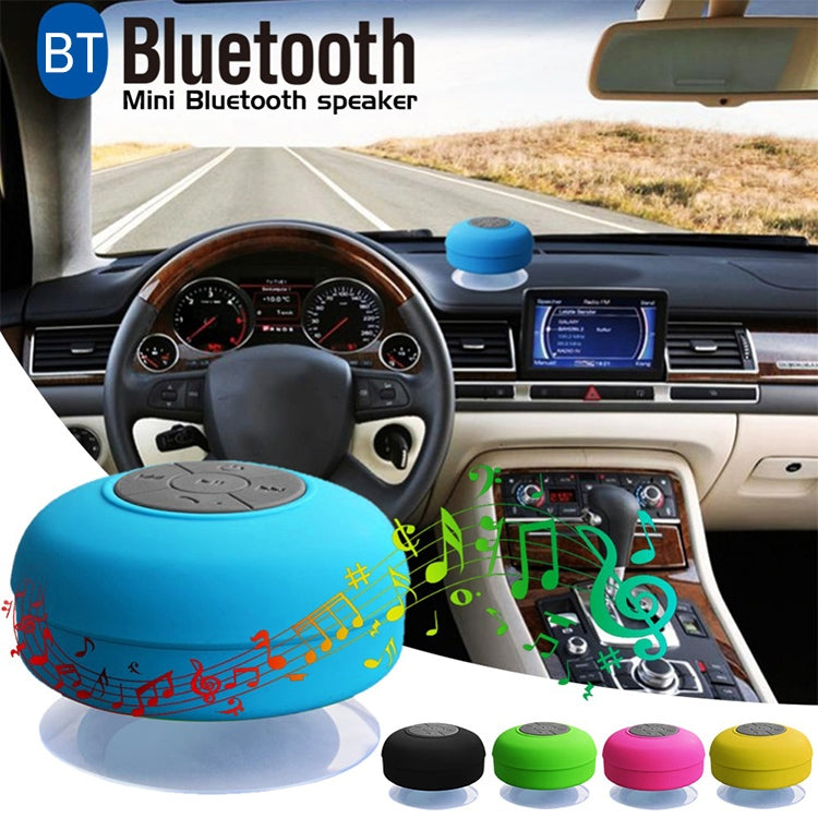 BTS-06 Mini Water-resistant IPX4 Bluetooth V2.1 Speaker, Support Handfree Function(Magenta)