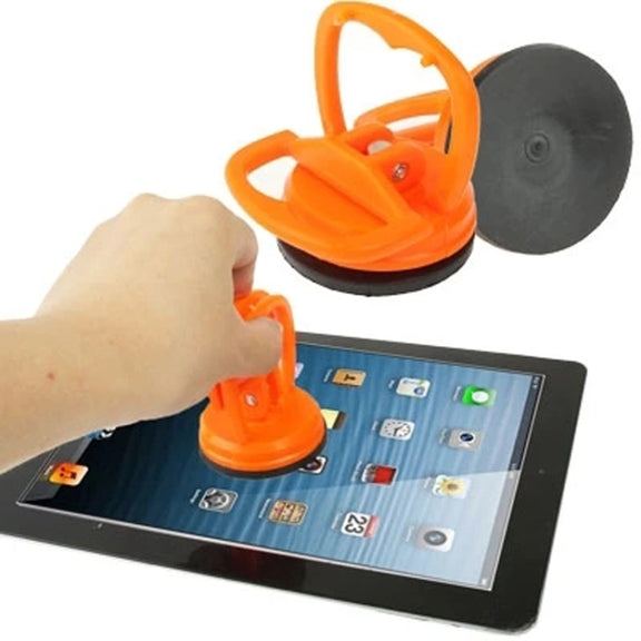 Super Suction Tablet PC / Notebook Demolished Screen Sucker Tool for iPad 4 / iPad mini / mini 2 Retina / New iPad / iPad / iMac, Diameter: 11.5cm(Orange)