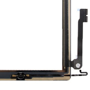 Controller Button + Home Key Button PCB Membrane Flex Cable + Touch Panel Installation Adhesive  Touch Panel for iPad 4(White)