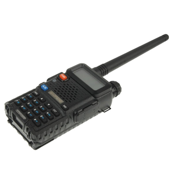 BAOFENG UV-5R Professional Dual Band Transceiver FM Two Way Radio Walkie Talkie Transmitter(Black)
