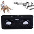 iBest Portable Stereo Rechargeable Speaker(Black) - Desktop Speaker by PMC TechLife | Online Shopping South Africa | PMC TechLife