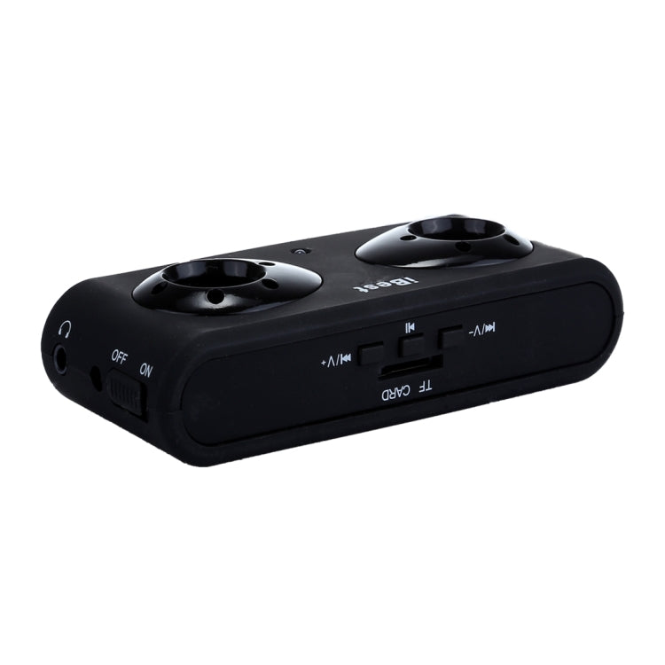 iBest Portable Stereo Rechargeable Speaker(Black)