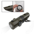 7 in 1 (Survival Whistle / Compass / Thermometer / LED Light / Magnifier / Retroreflector / String) - Emergency Tools by PMC TechLife | Online Shopping South Africa | PMC TechLife