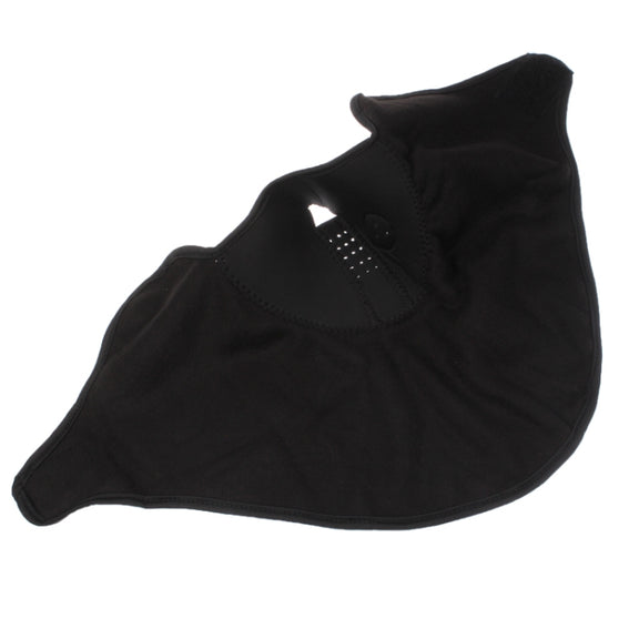 Outdoor Ventilation Prevention Half Face Mask(Black)