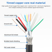 5 Pin Motherboard Female Header to Mini USB Male Adapter Cable, Length: 50cm