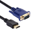 HDMI Male to VGA Male 15PIN Video Cable(Black) - Cable by PMC TechLife | Online Shopping South Africa | PMC TechLife