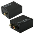 Analog RCA to Digital Optical Coaxial Toslink Audio Converter(Black) - RCA Adapter by PMC TechLife | Online Shopping South Africa | PMC TechLife