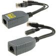 2 PCS 904, 4 Cores Power Over Ethernet Passive POE Splitter Injector Adapter Cable Kit for IP Camera Security System - Others by PMC TechLife | Online Shopping South Africa | PMC TechLife