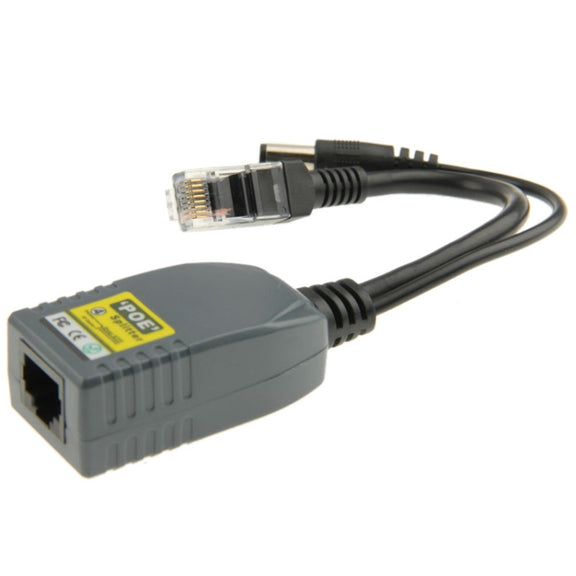 2 PCS 904, 4 Cores Power Over Ethernet Passive POE Splitter Injector Adapter Cable Kit for IP Camera Security System