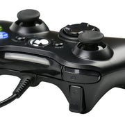USB 2.0 Wired Controller Gamepad for XBOX360, Plug and Play, Cable Length: 2.5m(Black)