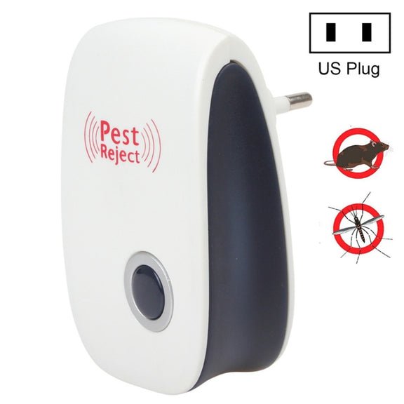 Ultrasonic Electronic Cockroach Mosquito Pest Reject Repeller,US Plug