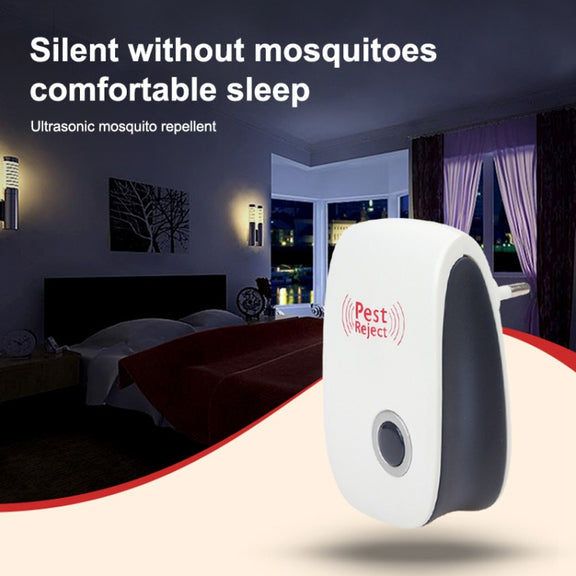 Ultrasonic Electronic Cockroach Mosquito Pest Reject Repeller,US Plug
