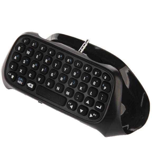 Dobe TP4-008 Bluetooth 3.0 Keyboard for PlayStation 4 PS4 Controller(Black)
