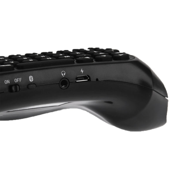 Dobe TP4-008 Bluetooth 3.0 Keyboard for PlayStation 4 PS4 Controller(Black)