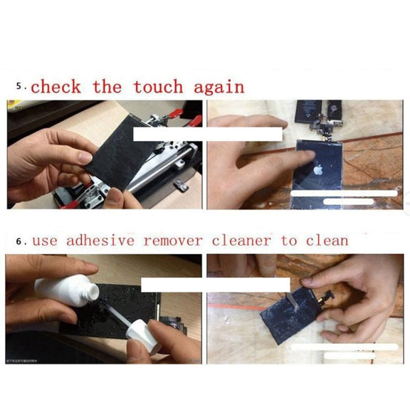 Touch Panel LCD Separator Glue Disassemble Machine for iPhone / Samsung / HTC / Sony etc. Support LCD Panel Size: 20 cm x 11 cm (AC 110