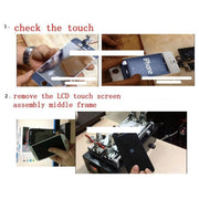 Touch Panel LCD Separator Glue Disassemble Machine for iPhone / Samsung / HTC / Sony etc. Support LCD Panel Size: 20 cm x 11 cm (AC 110