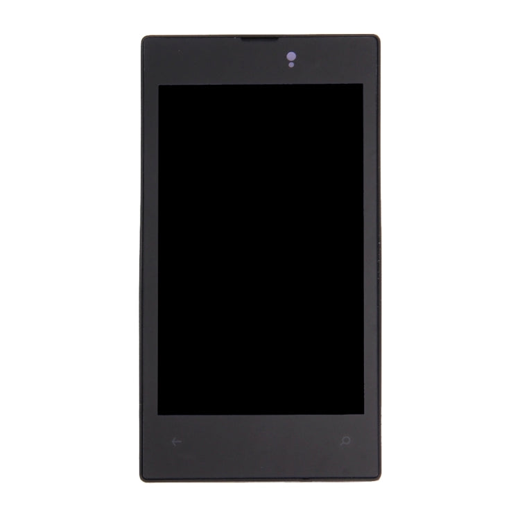 LCD Display + Touch Panel with Frame  for Nokia Lumia 520(Black)