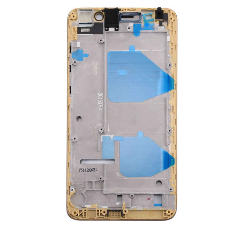 For Huawei Honor 4X Front Housing Screen Frame Bezel(Gold)