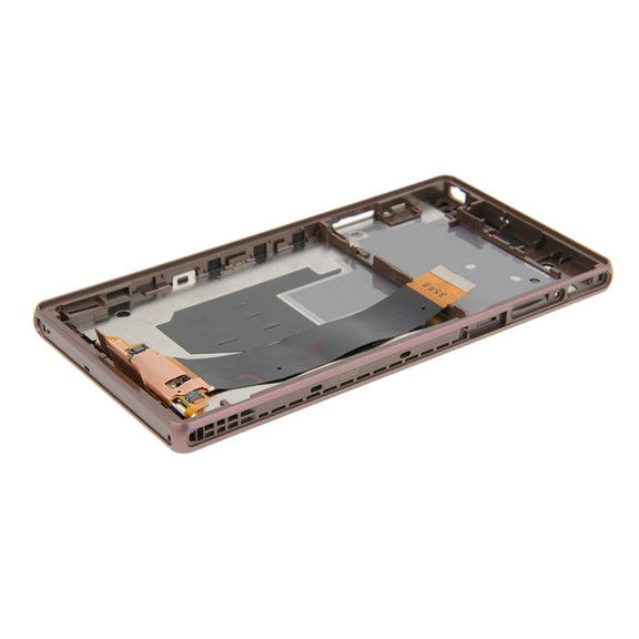 LCD Display + Touch Panel with Frame  for Sony Xperia Z / L36H / C6603 / C6602(Purple)