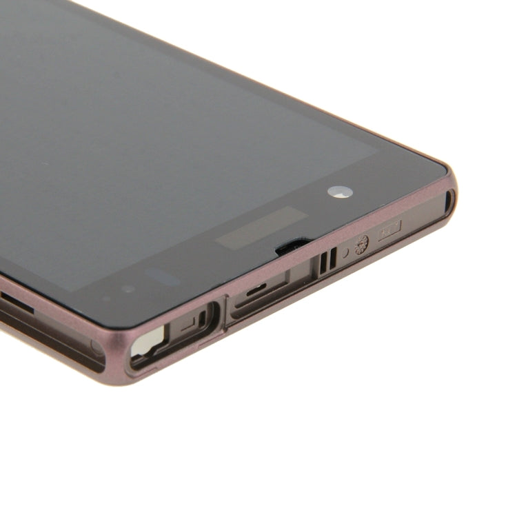 LCD Display + Touch Panel with Frame  for Sony Xperia Z / L36H / C6603 / C6602(Purple)