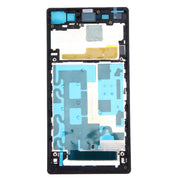 Front Housing LCD Frame Bezel Plate  for Sony Xperia Z1 / C6902 / L39h / C6903 / C6906 / C6943(Purple)