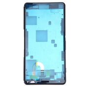 Front Housing LCD Frame Bezel Plate for Sony Xperia Z3 Compact / D5803 / D5833(Black)