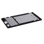 Front Housing  with Adhesive Sticker for Sony Xperia T3(Black)